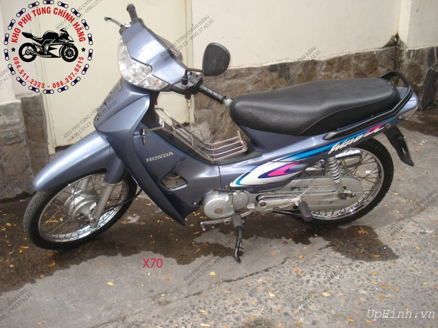 Honda Wave Alpha lóc đen 2002 màu Đỏ  2banhvn